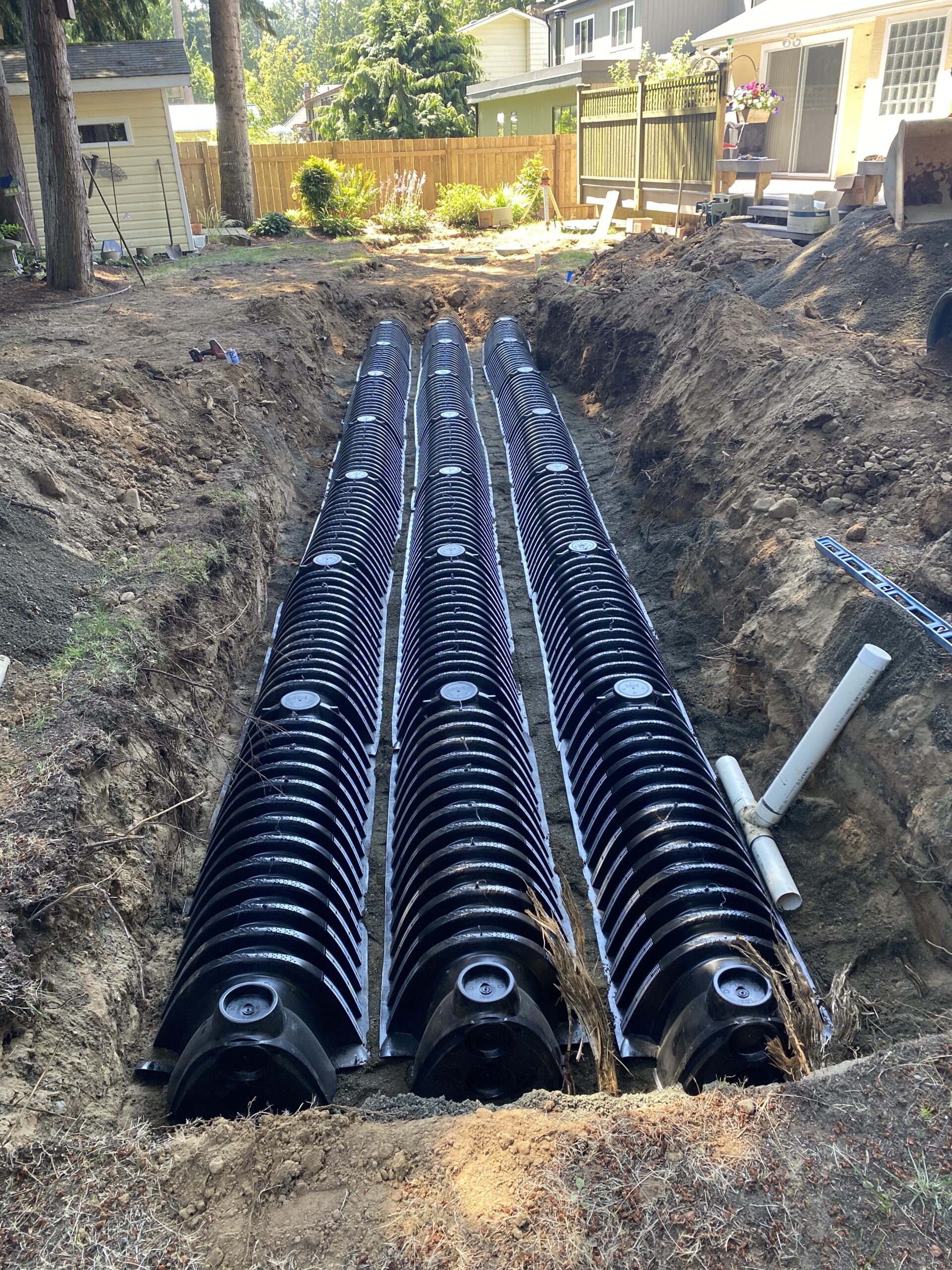 pressurized septic system